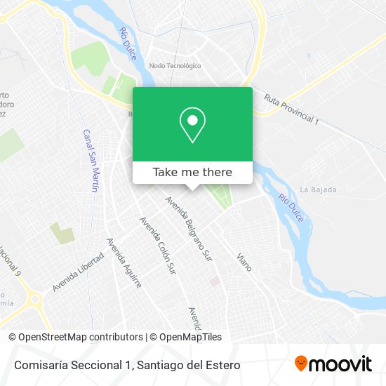 Comisaría Seccional 1 map