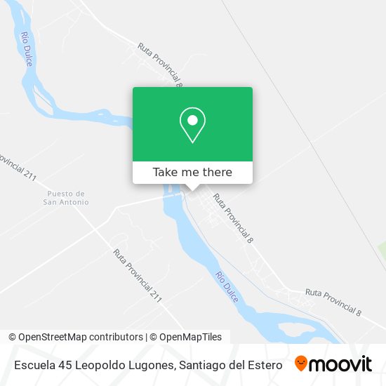 Escuela 45 Leopoldo Lugones map