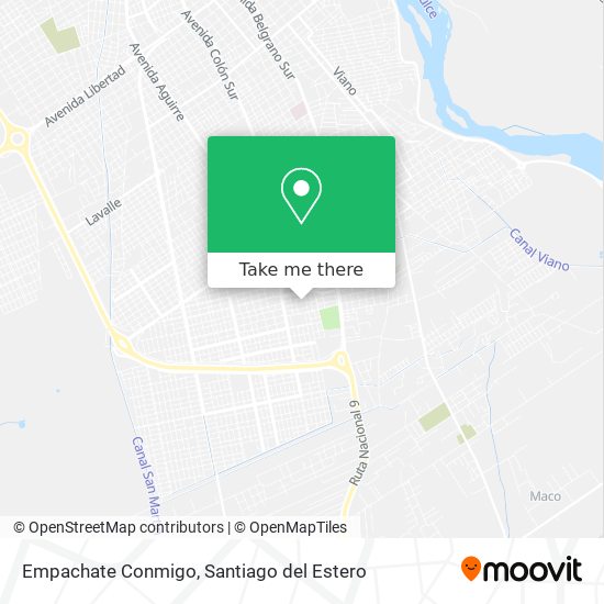Empachate Conmigo map