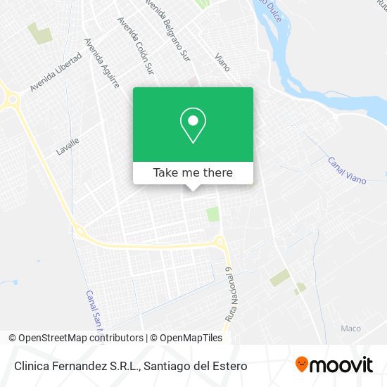 Clinica Fernandez S.R.L. map