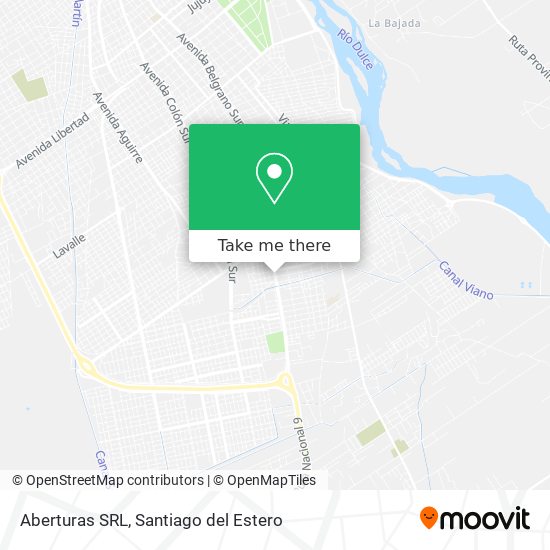 Aberturas SRL map