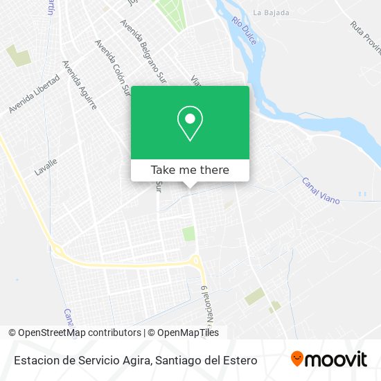 Estacion de Servicio Agira map