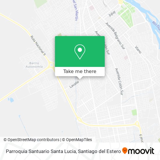 Parroquia Santuario Santa Lucia map