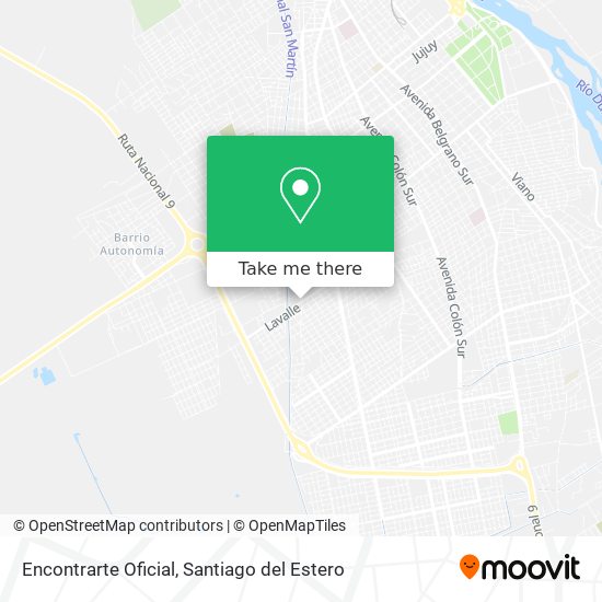 Encontrarte Oficial map