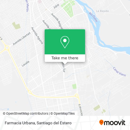 Farmacia Urbana map