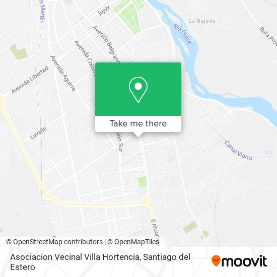 Asociacion Vecinal Villa Hortencia map