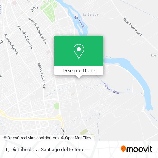 Lj Distribuidora map