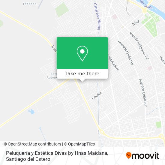 Peluquería y Estética Divas by Hnas Maidana map