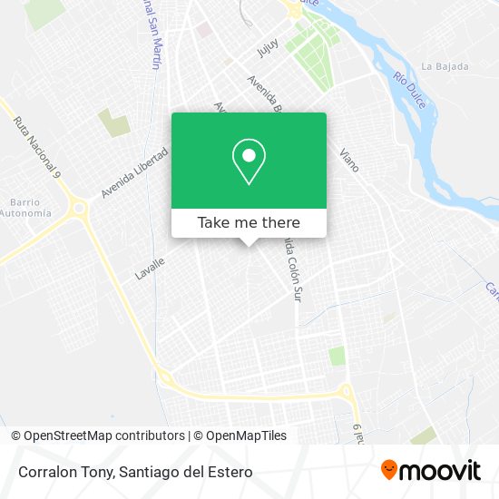 Corralon Tony map