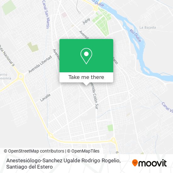 Mapa de Anestesiólogo-Sanchez Ugalde Rodrigo Rogelio