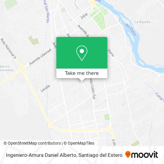 Ingeniero-Amura Daniel Alberto map
