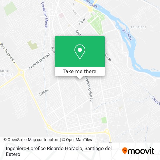 Ingeniero-Lorefice Ricardo Horacio map