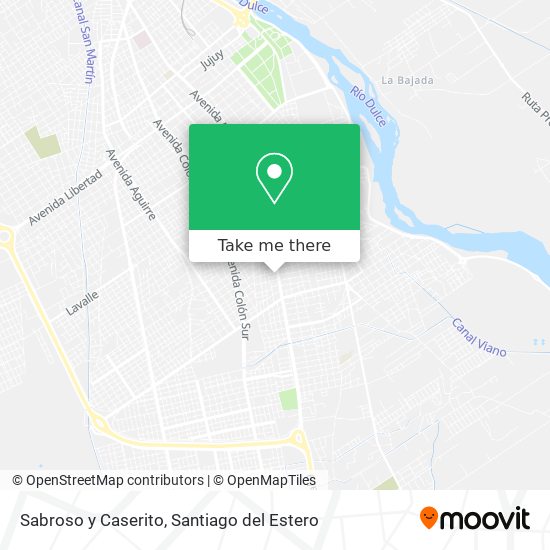 Sabroso y Caserito map