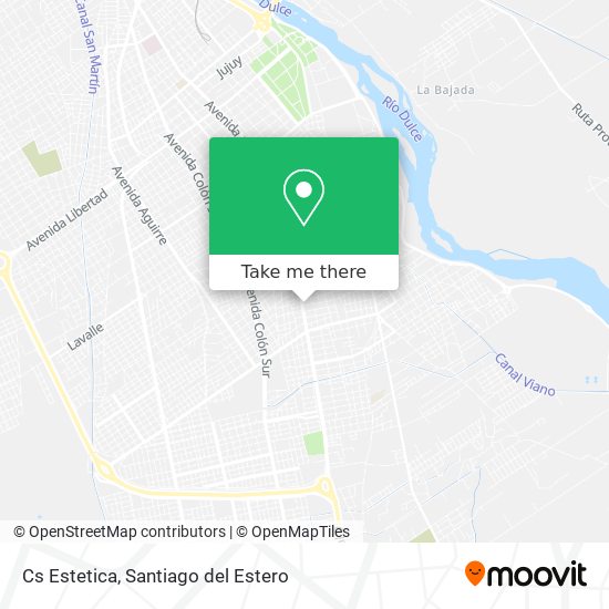 Mapa de Cs Estetica