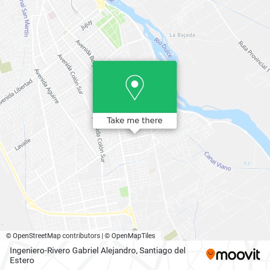 Mapa de Ingeniero-Rivero Gabriel Alejandro