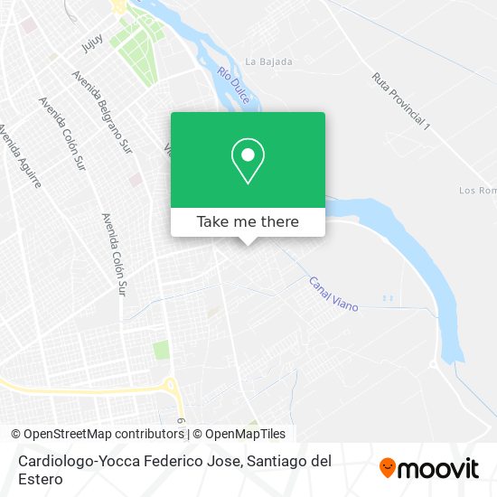 Mapa de Cardiologo-Yocca Federico Jose