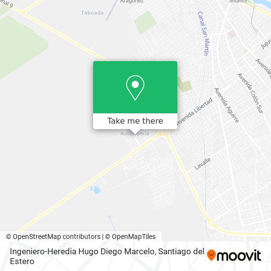 Mapa de Ingeniero-Heredia Hugo Diego Marcelo