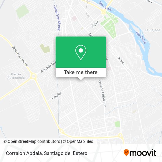 Corralon Abdala map