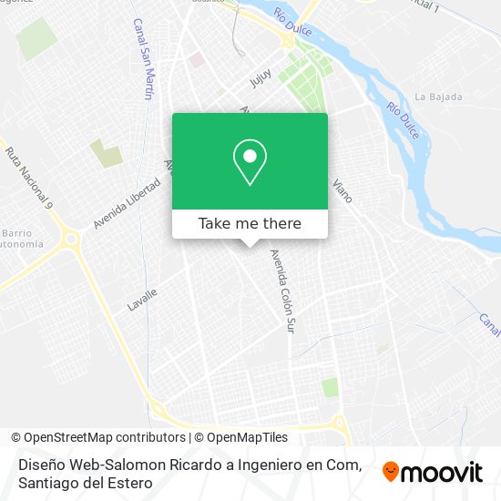 Diseño Web-Salomon Ricardo a Ingeniero en Com map