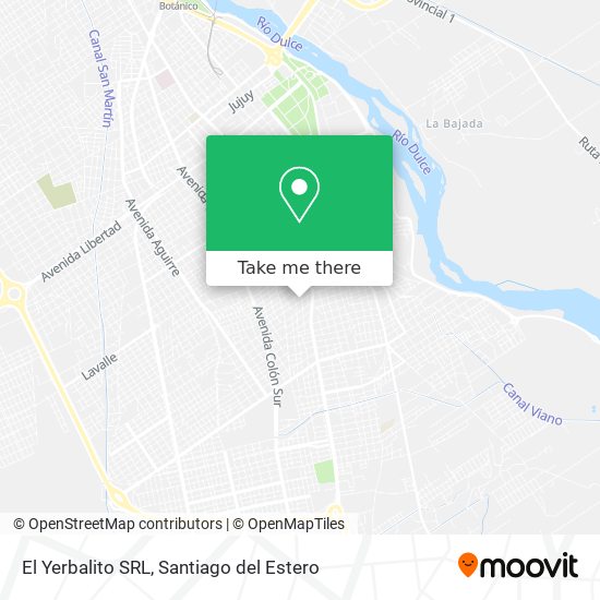 El Yerbalito SRL map