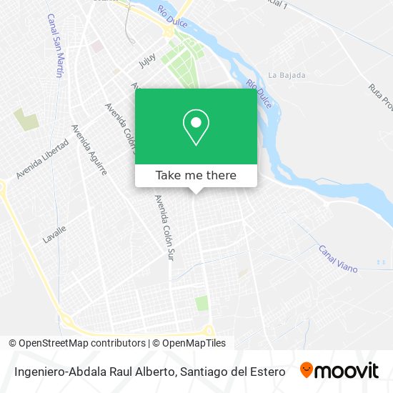 Mapa de Ingeniero-Abdala Raul Alberto