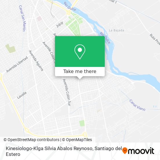 Kinesiologo-Klga Silvia Abalos Reynoso map