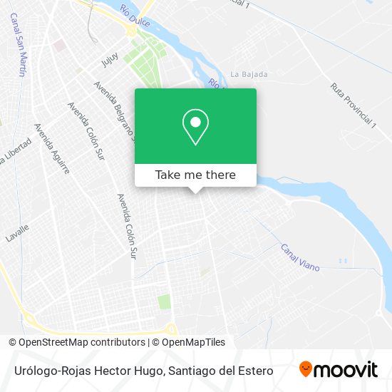 Mapa de Urólogo-Rojas Hector Hugo