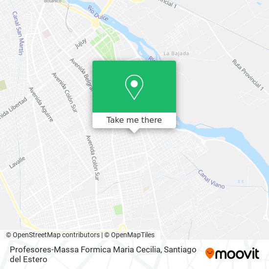 Profesores-Massa Formica Maria Cecilia map