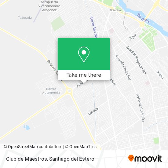 Mapa de Club de Maestros
