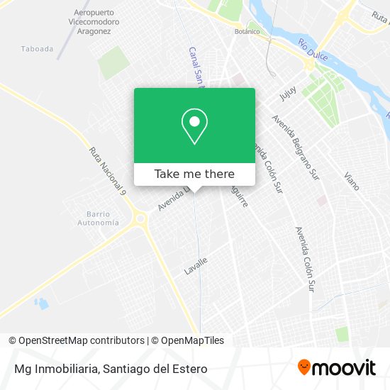 Mg Inmobiliaria map