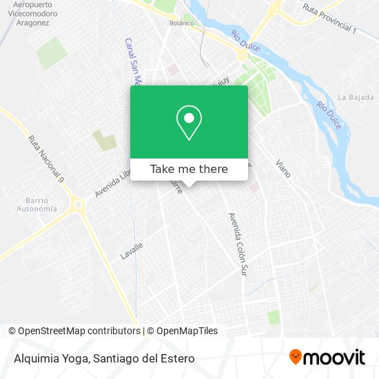 Alquimia Yoga map
