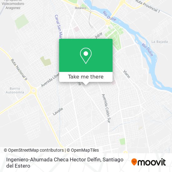 Ingeniero-Ahumada Checa Hector Delfin map