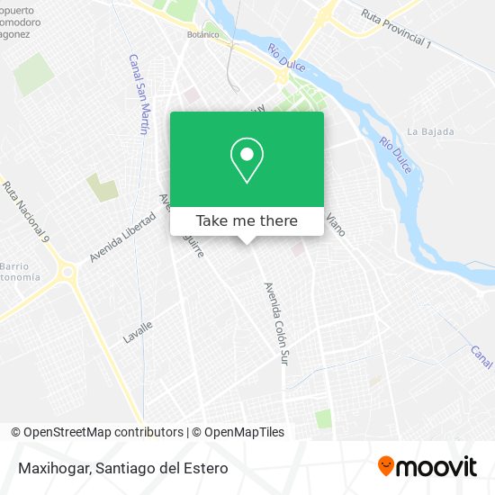 Mapa de Maxihogar