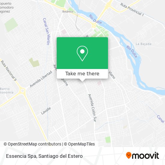 Essencia Spa map