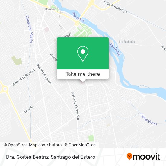 Mapa de Dra. Goitea Beatriz