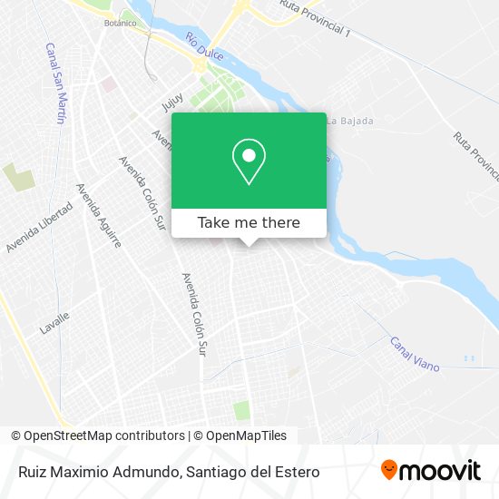 Ruiz Maximio Admundo map