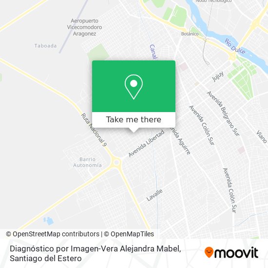 Diagnóstico por Imagen-Vera Alejandra Mabel map