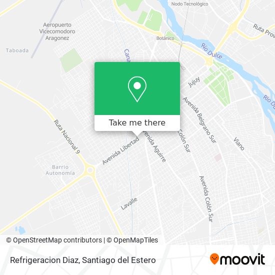 Refrigeracion Diaz map