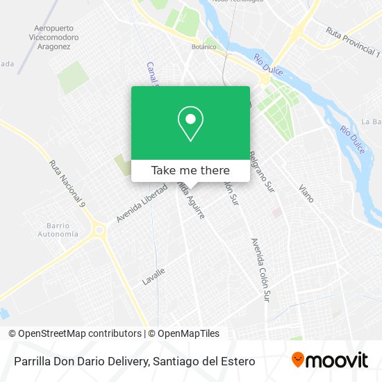 Mapa de Parrilla Don Dario Delivery