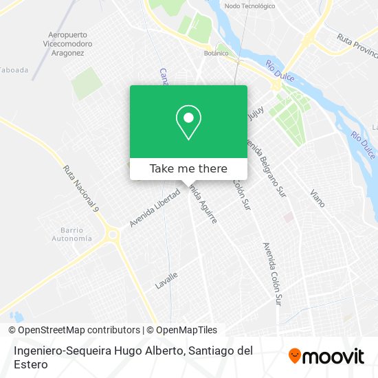 Ingeniero-Sequeira Hugo Alberto map