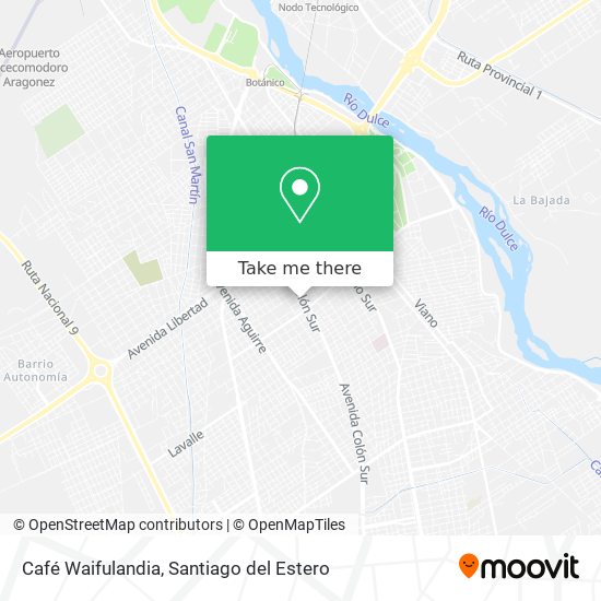 Mapa de Café Waifulandia