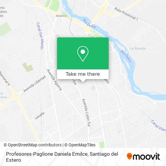 Mapa de Profesores-Paglione Daniela Emilce