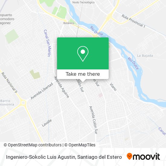 Ingeniero-Sokolic Luis Agustin map