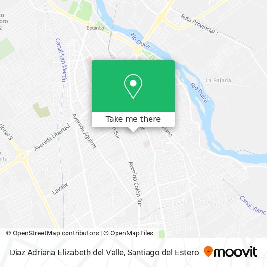 Diaz Adriana Elizabeth del Valle map