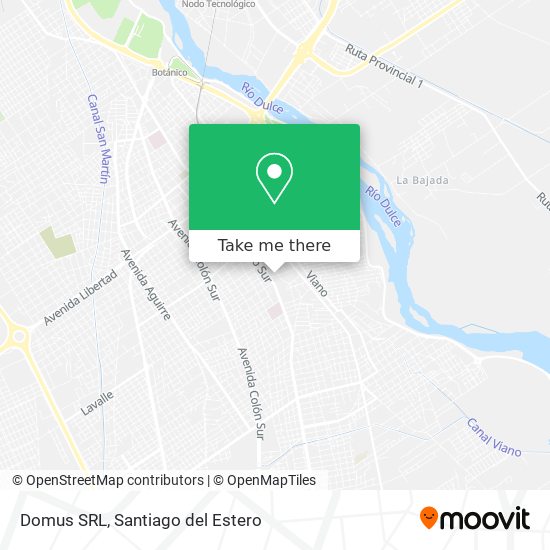 Mapa de Domus SRL
