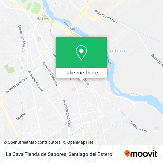 La Cava Tienda de Sabores map
