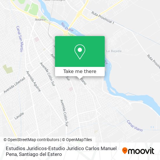 Mapa de Estudios Juridicos-Estudio Juridico Carlos Manuel Pena