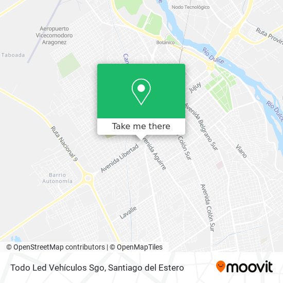 Mapa de Todo Led Vehículos Sgo