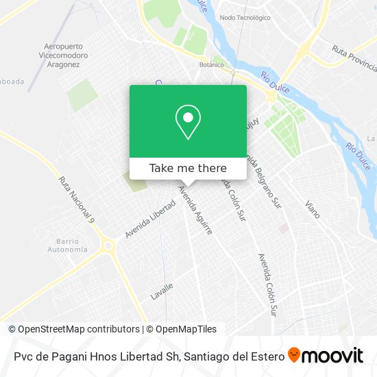 Mapa de Pvc de Pagani Hnos Libertad Sh