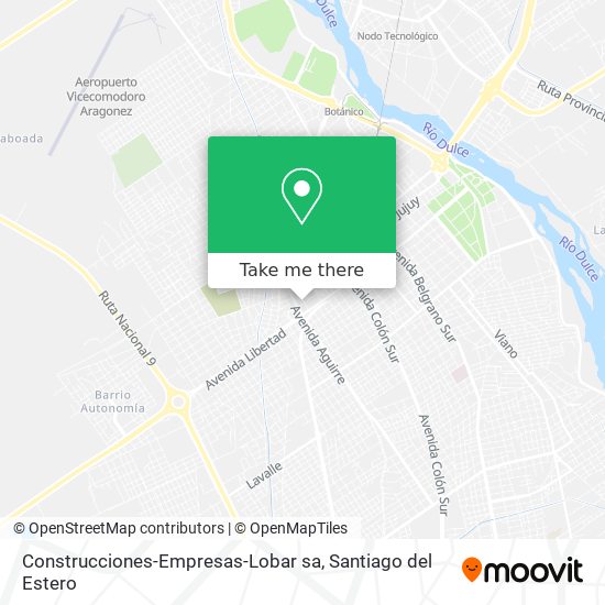 Construcciones-Empresas-Lobar sa map